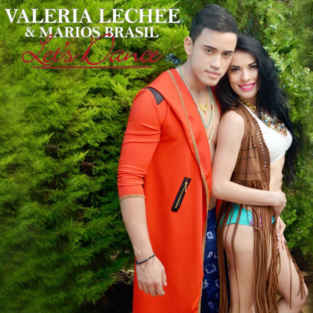 Valeria Lechee ft Marios Brasil - Lets Dance - Release Cover2