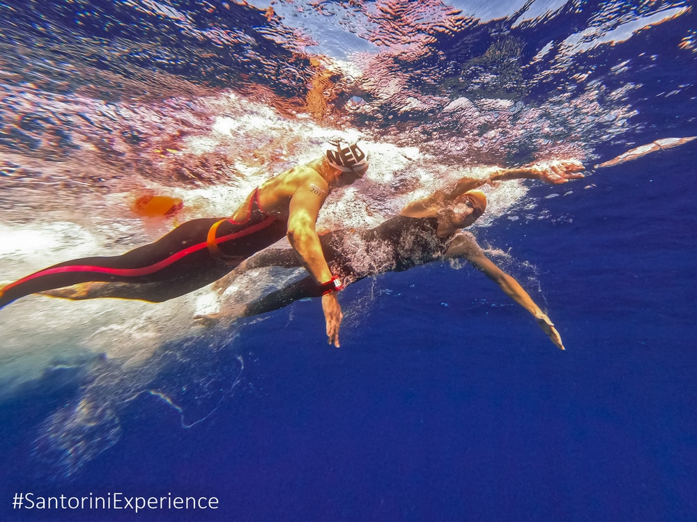 6 Open Water Swimming Santorini Experience by Elias Lefas