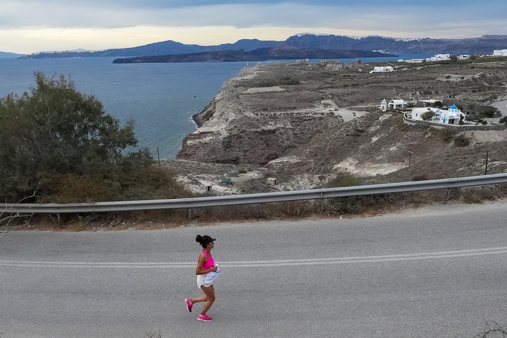 9 5km Running Santorini Experience by Angelos Zymaras
