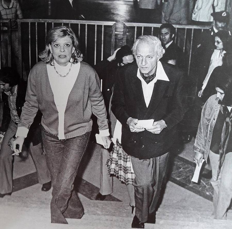 Αρχείο ΔΕΘ/1974, 39η ΔΕΘ η Μελίνα Μερκούρη και ο Ζιλ Ντασέν στο Φεστιβάλ Κινηματογράφου Θεσσαλονίκης 